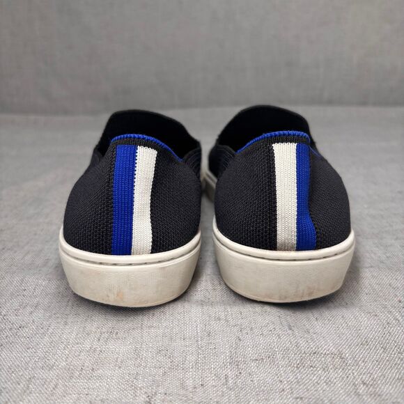 Rothy's The Original Slip On‎ Sneaker Black Knit Shoes Classic Casual Women's 8 - Picture 6 of 11